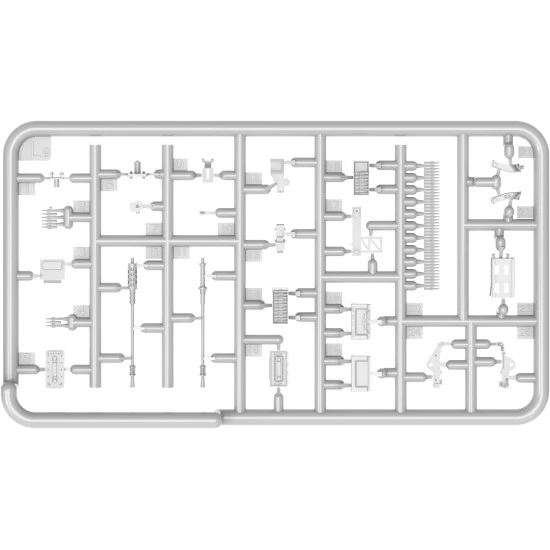 SET OF AMERICAN MACHINE GUNS 1:35 MILITARY MINIATURES MINIART 37047