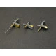 SET OF AMERICAN MACHINE GUNS 1:35 MILITARY MINIATURES MINIART 37047