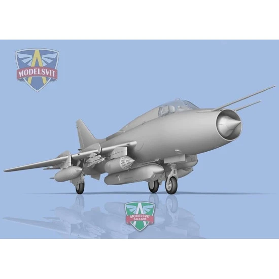 SU-17M3R RECONNAISSANCE FIGHTER-BOMBER WITH KKR POD 1/72 MODELSVIT 72048