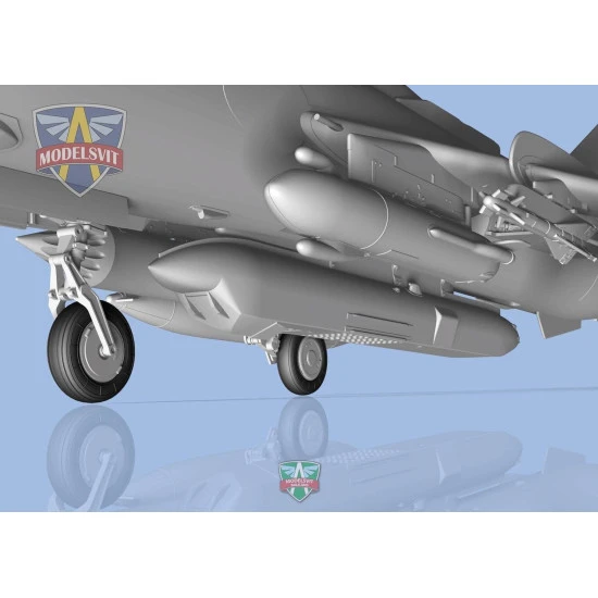 SU-17M3R RECONNAISSANCE FIGHTER-BOMBER WITH KKR POD 1/72 MODELSVIT 72048