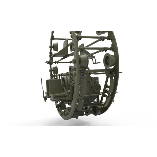 MINIART 40001 SOVIET BALL TANK SHAROTANK INTERIOR 1/35 SCALE PLASTIC MODEL KIT