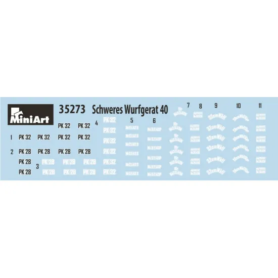 MINIART 35273 GERMAN ROCKET LAUNCHER 5 FIGURES PLASTIC MODELS KIT 1/35 SCALE