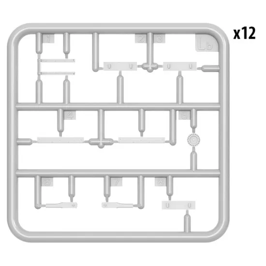 MINIART 35273 GERMAN ROCKET LAUNCHER 5 FIGURES PLASTIC MODELS KIT 1/35 SCALE