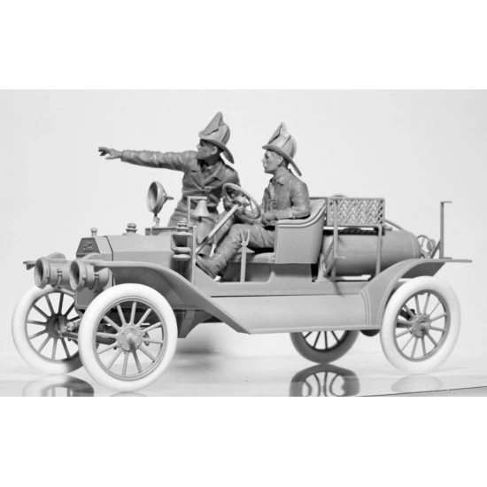 ICM 24017 MODEL T 1914 FIRE TRUCK WITH CREW PLASTIC MODEL KIT 1/24 SCALE ICM 24017 MODEL T 1914 FIRE TRUCK WITH CREW PLASTIC MODEL KIT 1/24 SCALE