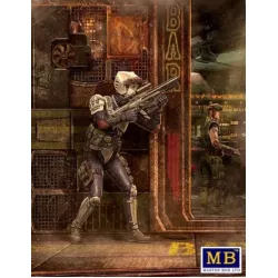 Us Stock Laurie Lightning Bolt Barnes 1/24 Scale Plastic Model Kit Master Box 24055