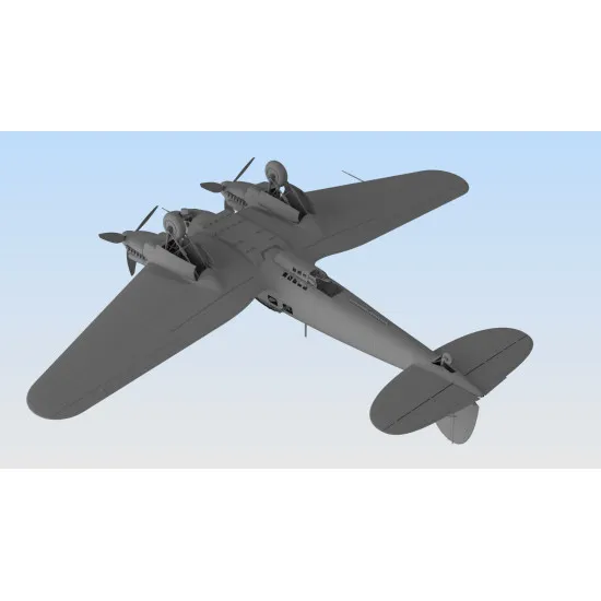 WWII German Bomber He 111H-16, 1/48 ICM 48263