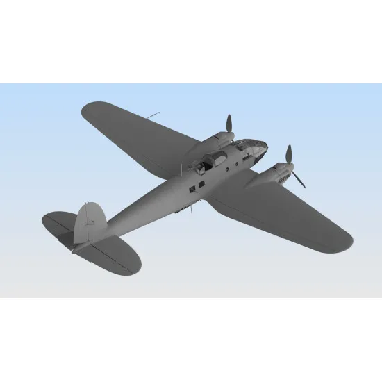 WWII German Bomber He 111H-16, 1/48 ICM 48263
