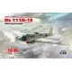 WWII German Bomber He 111H-16, 1/48 ICM 48263