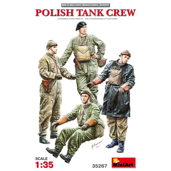 POLISH TANK CREW 1/35 MINIART 35267