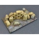 ACCESSORIES FOR BUILDINGS - PLASTIC MODEL KIT HESSIAN BAGS SCALE 1/35 MINIART 35586