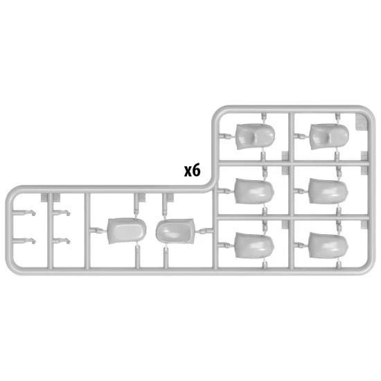 ACCESSORIES FOR BUILDINGS - PLASTIC MODEL KIT HESSIAN BAGS SCALE 1/35 MINIART 35586