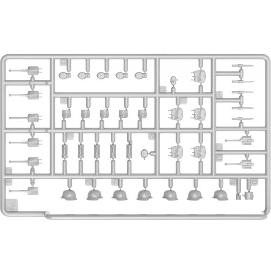 WW II GERMAN PANZERGRENADIERS 1/35 SCALE PLASTIC MODELS KIT MINIART 35248