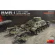 MINIART 37034 BMR-1 EARLY MOD. WITH KMT-5M 1/35 SCALE MODEL Military Miniatures