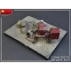 MINIART 35593 CONCRETE MIXER SET 1/35 SCALE MODEL KIT Accessories for building