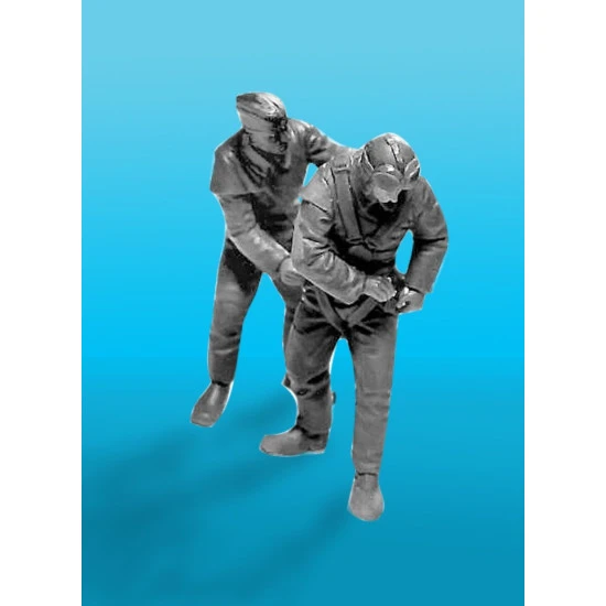 ICM 32103 - German Luftwaffe Cadets (1939-1945) 3 figures - 1/32 scale model kit