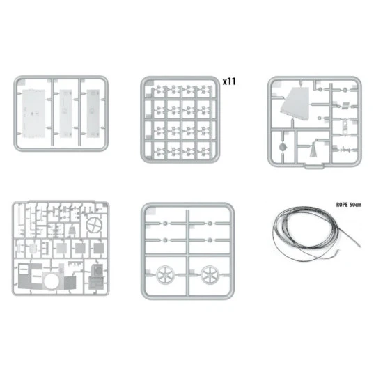 Miniart 35238 - BERGEPANZER T-60 (r) INTERIOR KIT WW II Military Miniatures 1/35 Miniart 35238 - BERGEPANZER T-60 (r) INTERIOR KIT WW II Military Miniatures 1/35