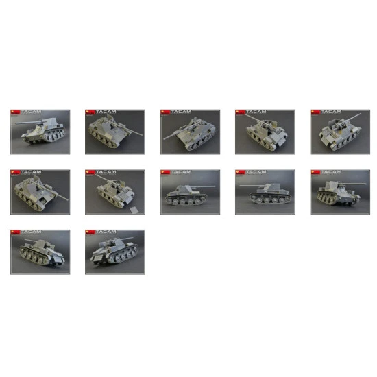 Miniart 35240 - ROMANIAN 76-mm SPG TACAM T-60 INTERIOR KIT World War II 1/35