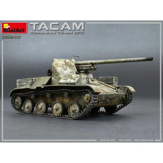 Miniart 35240 - ROMANIAN 76-mm SPG TACAM T-60 INTERIOR KIT World War II 1/35