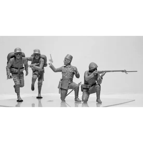 GALLIPOLI (1915) ANZAC INFANTRY AND TURKISH WORLD WAR I INFANTRY 1/35 ICM DS3501