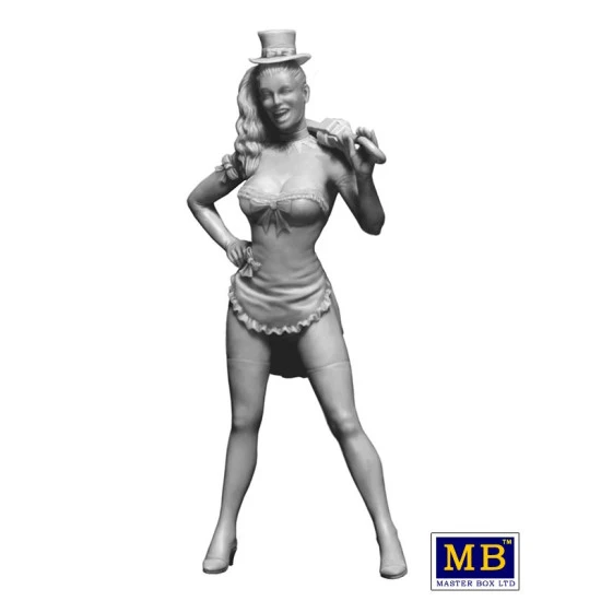 MASTER BOX 24052 1/24 scale model - At the Edge of the Universe. Strange Companys adventures. Episode I. The first meeting. Irene Leroi. Lets hide on Steamplanet!