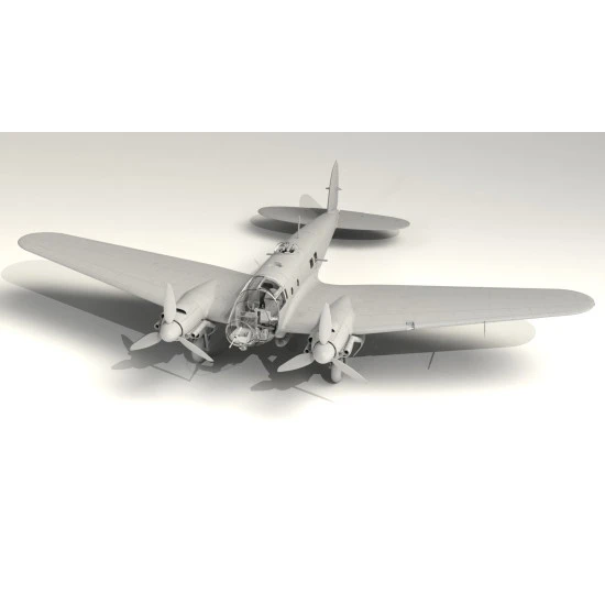 ICM 48264 - He 111H-20, WWII German Bomber World War II 1/48 scale model kit