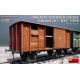 Miniart 35288 - RAILWAY COVERED GOODS WAGON 18t NTV TYPE WW II 1/35 scale kit