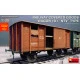 Miniart 35288 - RAILWAY COVERED GOODS WAGON 18t NTV TYPE WW II 1/35 scale kit