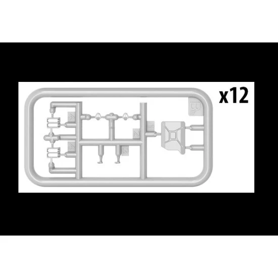 MINIART 35588 GERMAN JERRY CANS SET World War 2 1/35 scale plastic model kit