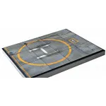 STAND FOR MODELS. TOPIC: HELICOPTER PARKING (240X290 MM) 1/72 DAN MODELS 72277