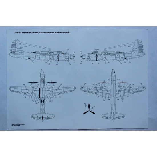 DOUGLAS A-20 BOSTON PIN-UP NOSE ART AND STENCILS PART 2 1/72 Foxbot 72-007