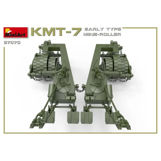 MINIART 37070 KMT-5M MINE-ROLLER for T-54, T-55, T-62, T-62M 1/35 scale model