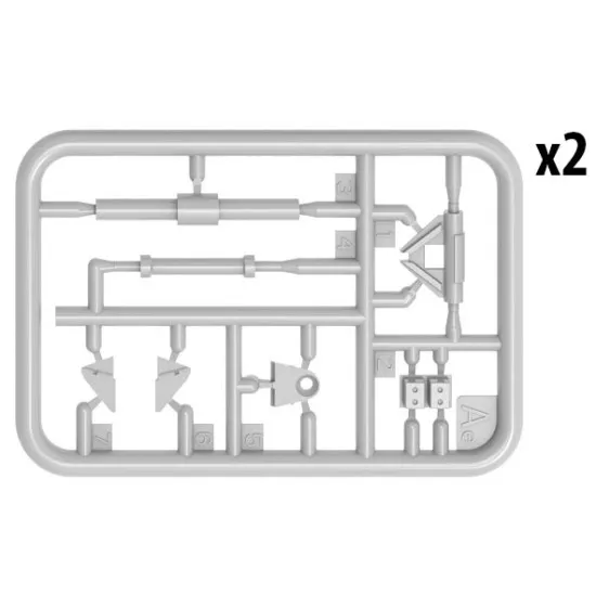 MINIART 37070 KMT-5M MINE-ROLLER for T-54, T-55, T-62, T-62M 1/35 scale model