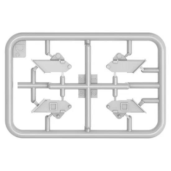 MINIART 37070 KMT-5M MINE-ROLLER for T-54, T-55, T-62, T-62M 1/35 scale model
