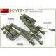 Us Stock Miniart 37070 Kmt-5m Mine-roller For T-54, T-55, T-62, T-62m 1/35 Scale Model