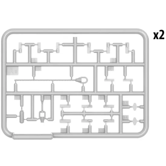 Us Stock Miniart 37070 Kmt-5m Mine-roller For T-54, T-55, T-62, T-62m 1/35 Scale Model