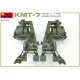 Us Stock Miniart 37070 Kmt-5m Mine-roller For T-54, T-55, T-62, T-62m 1/35 Scale Model