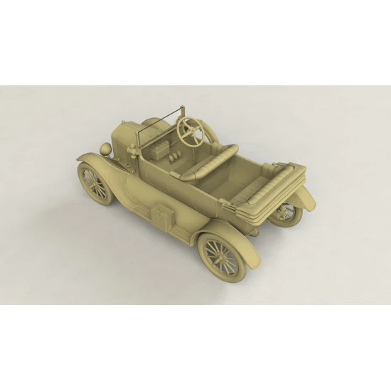 Model T 1917 Touring, WWI Australian Army Staff Car 1/35 scale model ICM 35667
