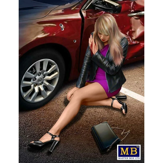 MASTER BOX 24066 1/24 Heist 3 Caught in the cross-fire. Sarah Woods