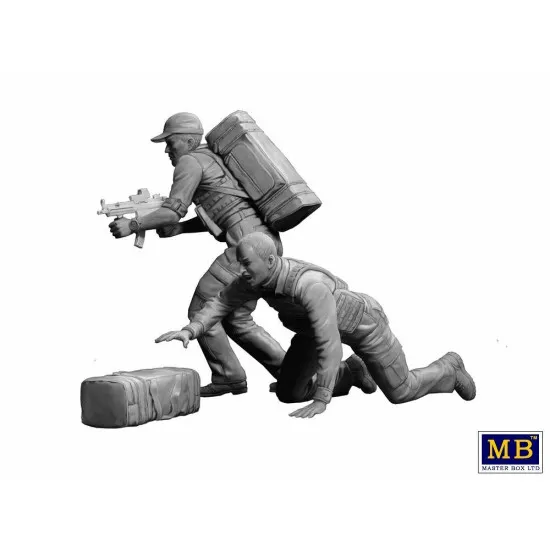 MASTER BOX 24065 1/24 Heist 2 Billy, it's getting too hot Bobby Billy