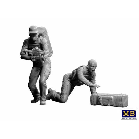 MASTER BOX 24065 1/24 Heist 2 Billy, it's getting too hot Bobby Billy