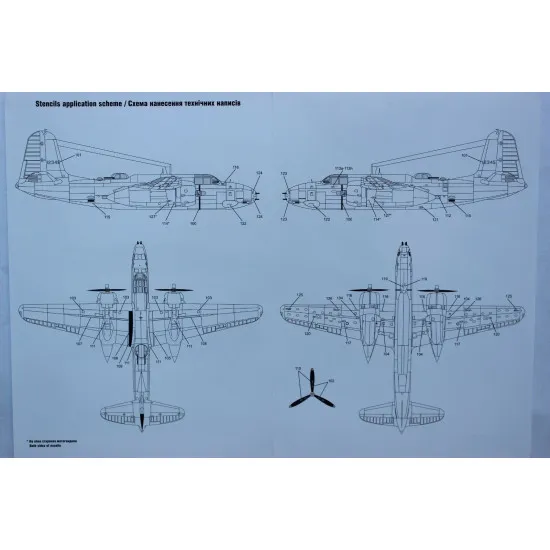 DOUGLAS A-20 BOSTON PIN-UP NOSE ART AND STENCILS PART 3 1/72 Foxbot 72-009