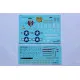 DOUGLAS A-20 BOSTON PIN-UP NOSE ART AND STENCILS PART 3 1/72 Foxbot 72-009