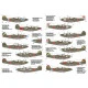 DECAL FOR RED SNAKE SOVIET P-39 AIRACOBRAS AND STENCILS 1/72 Foxbot 72-014