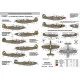 DECAL FOR RED SNAKE SOVIET P-39 AIRACOBRAS AND STENCILS 1/72 Foxbot 72-014