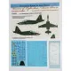DECAL FOR UKRAINIAN ROOKS SU-25UB and Stencils Foxbot 72-015T
