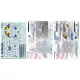 DECAL FOR AIRPLANE F-18 HORNET 1/144 PRINT SCALE 144-019 DECAL FOR AIRPLANE F-18 HORNET 1/144 PRINT SCALE 144-019