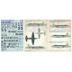 NEW WET DECALS SUPERMARINE ATTAKER PART-2 DECALS 1/72 SCALE PRINT SCALE 72-346