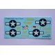 DOUGLAS C-47 SKYTRAIN/DAKOTA PIN-UP NOSE ART AND STENCILS 3 1/72 Foxbot 72-019