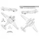 DOUGLAS C-47 SKYTRAIN/DAKOTA PIN-UP NOSE ART AND STENCILS 4 1/72 Foxbot 72-020
