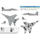 Us Stock Mikoyan Mig-29ub, Ukranian Air Forces, Digital Camouflage 1/72 Foxbot 72-027